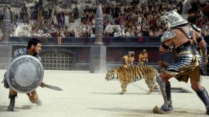 Scene from Ridley Scott's "Gladiator"