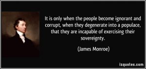James Monroe quote