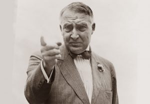 Warren G. Harding sticking finger out