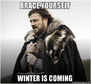 Ned Stark: Brace yourself, winter is coming (Game of Thrones)