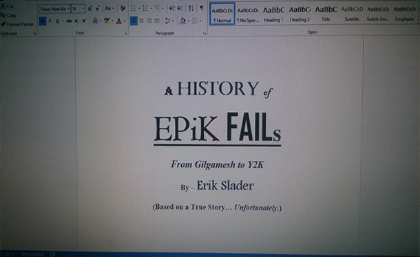 A History of Epik Fails