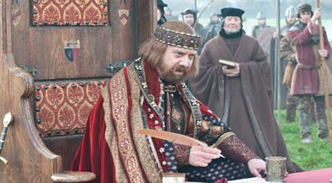 Paul Giamatti as King John in 'Iron Clad'