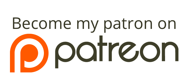 Become my patron on PATREON