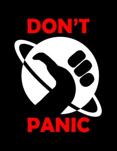 Hitchhiker's Guide - Don't Panic