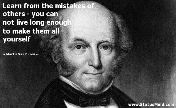 Martin Van Buren quote
