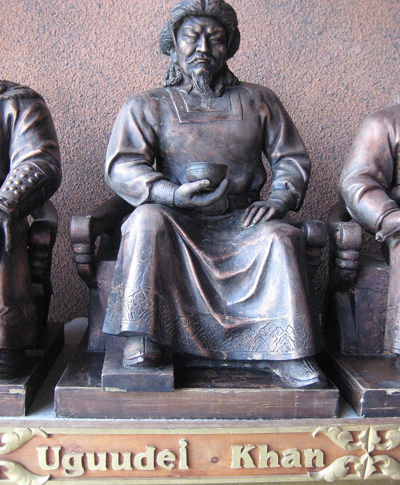 Ogedei Khan - statue