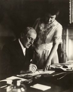 Edith and Woodrow Wilson