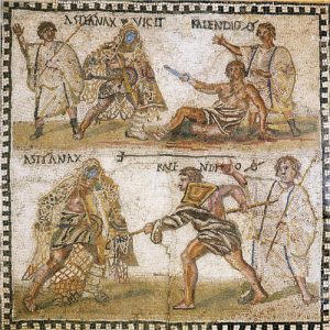 gladiator mosaics