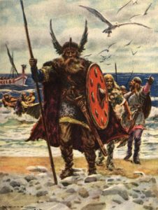 Classic Vikings painting